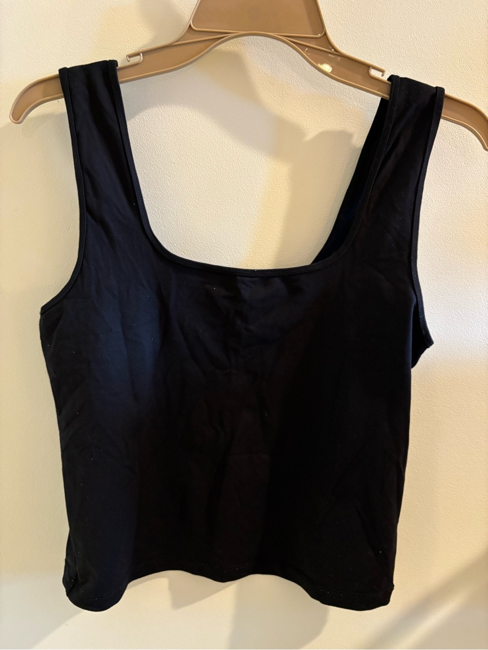 Classic Abercrombie Black Scoop Neck Tank Top